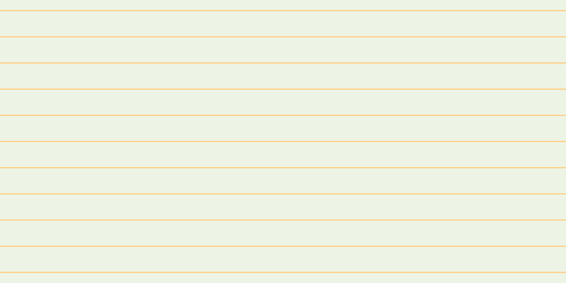 #deebcd (50%), #fcd393 horizontal lines, two pixels wide, thirty-five pixels apart