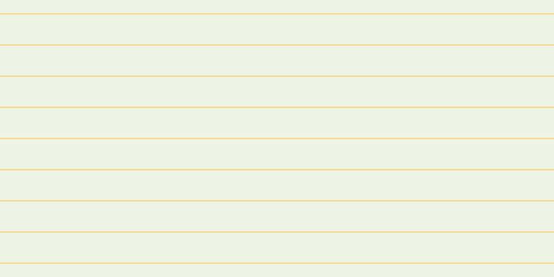 #deebcd (50%), #fcd393 horizontal lines, two pixels wide, forty-three pixels apart