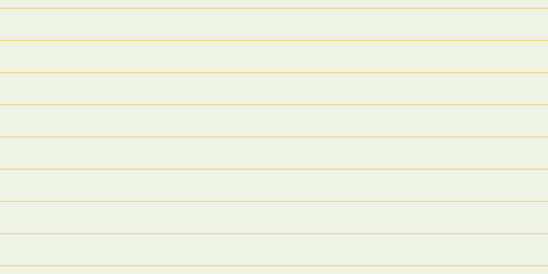 #deebcd (50%), #fcd393 horizontal lines, two pixels wide, forty-five pixels apart
