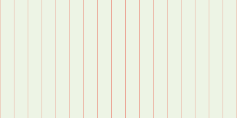 #deebcd (50%), #eba393 vertical lines, two pixels wide, forty-five pixels apart
