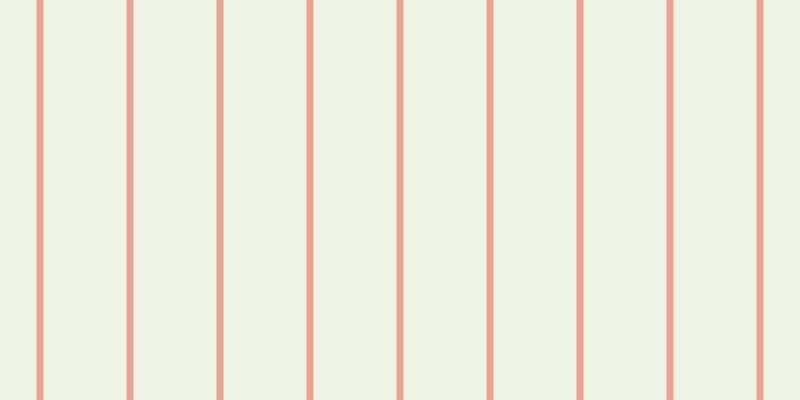 #deebcd (50%), #eba393 vertical lines, seven pixels wide, eighty-three pixels apart