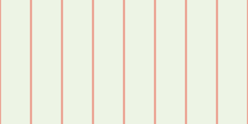 #deebcd (50%), #eba393 vertical lines, seven pixels wide, ninety-three pixels apart