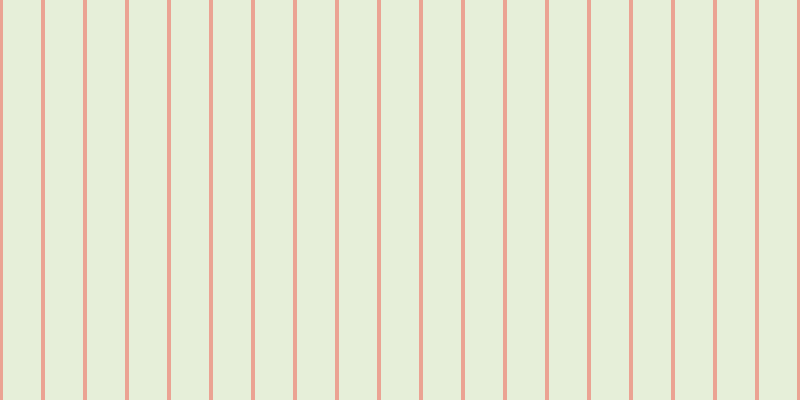 #deebcd (75%), #eba393 vertical lines, four pixels wide, thirty-eight pixels apart