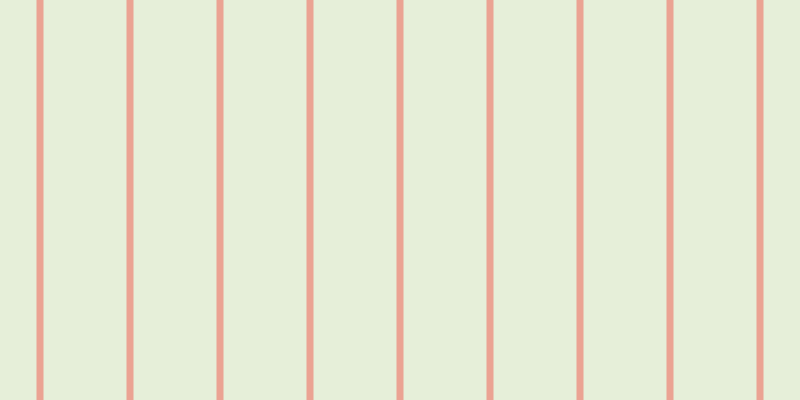 #deebcd (75%), #eba393 vertical lines, seven pixels wide, eighty-three pixels apart