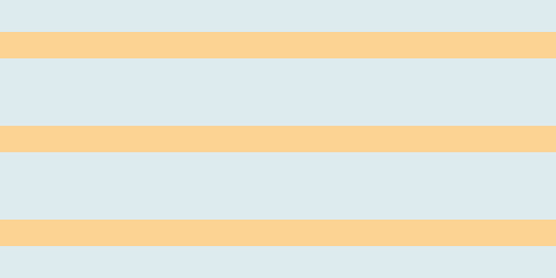 #deebee, #fcd393 horizontal lines, thirty-eight pixels wide, ninety-seven pixels apart