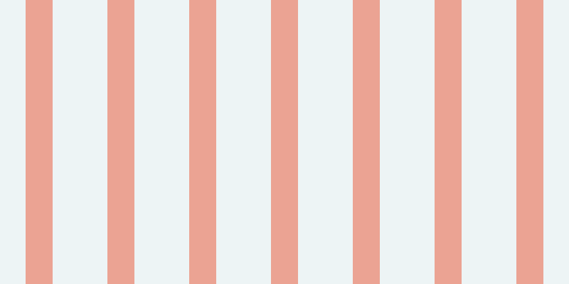 #deebee (50%), #eba393 vertical lines, thirty-eight pixels wide, seventy-seven pixels apart