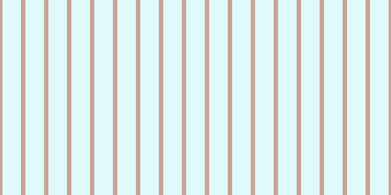 #defafa, #caa393 vertical lines, nine pixels wide, thirty-eight pixels apart