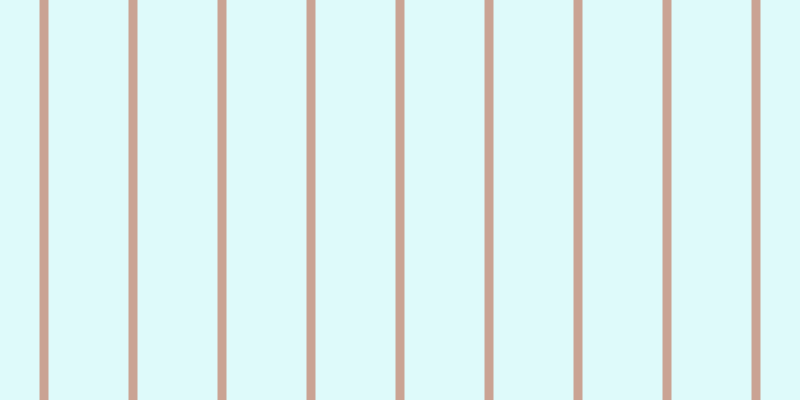 #defafa, #caa393 vertical lines, nine pixels wide, eighty pixels apart