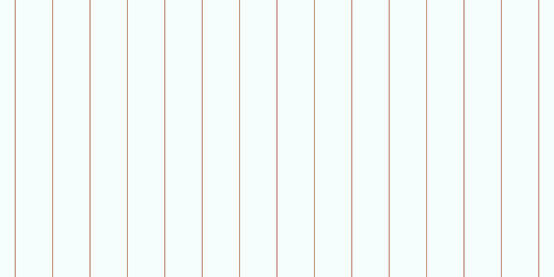 #defafa (25%), #caa393 vertical lines, two pixels wide, fifty-two pixels apart