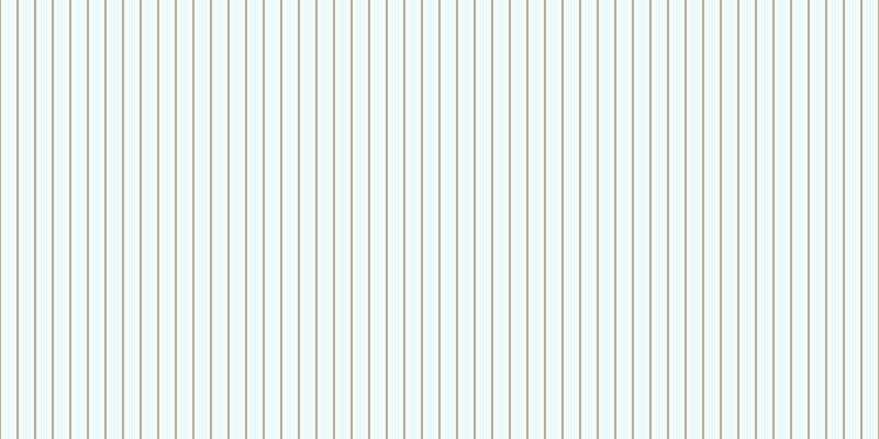 #defafa (50%), #caa393 vertical lines, two pixels wide, fourteen pixels apart