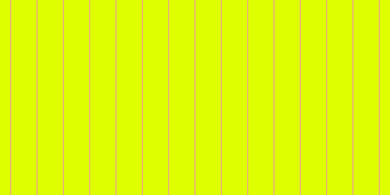 #deff00, #eba393 vertical lines, two pixels wide, fifty-two pixels apart
