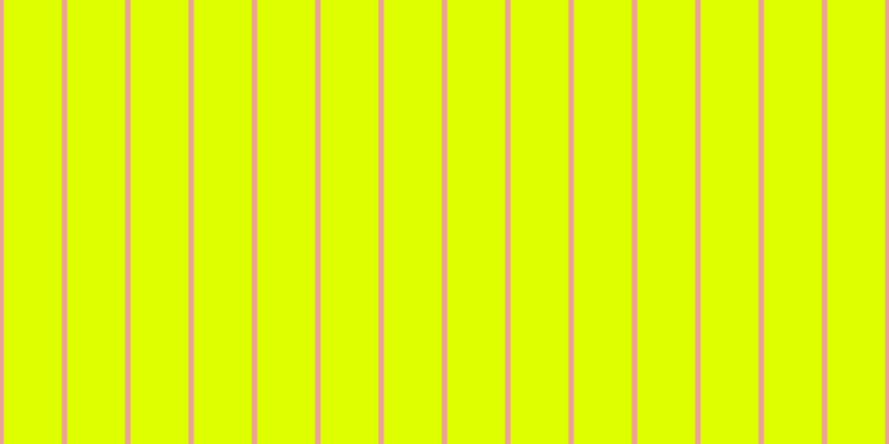 #deff00, #eba393 vertical lines, five pixels wide, fifty-two pixels apart