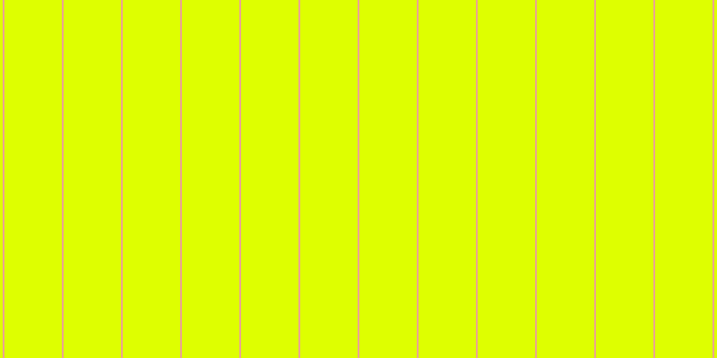 #deff00, #eba393 vertical lines, two pixels wide, sixty-four pixels apart
