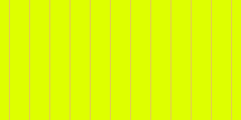 #deff00, #eba393 vertical lines, two pixels wide, sixty-five pixels apart