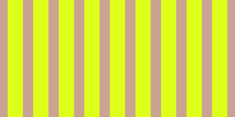 #deff1a, #caa393 vertical lines, thirty-five pixels wide, fifty-two pixels apart