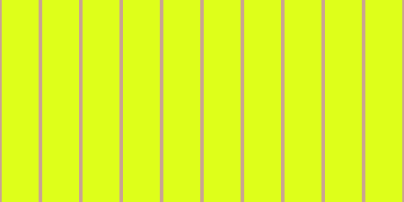 #deff1a, #caa393 vertical lines, seven pixels wide, seventy-three pixels apart