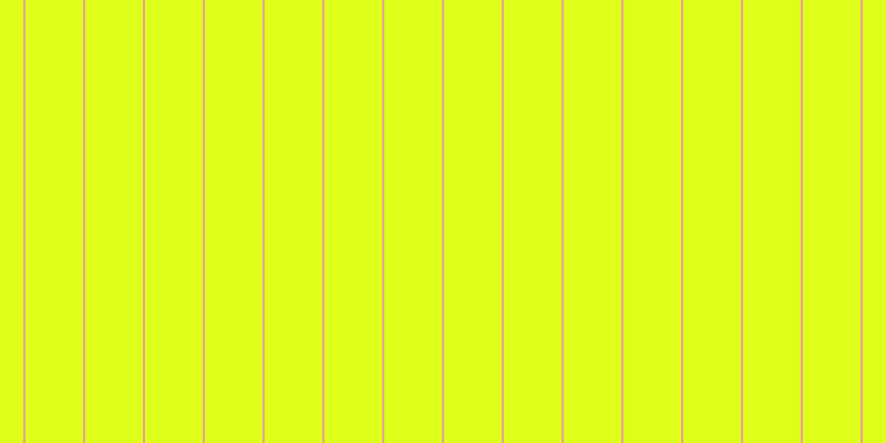 #deff1a, #eba393 vertical lines, two pixels wide, fifty-two pixels apart