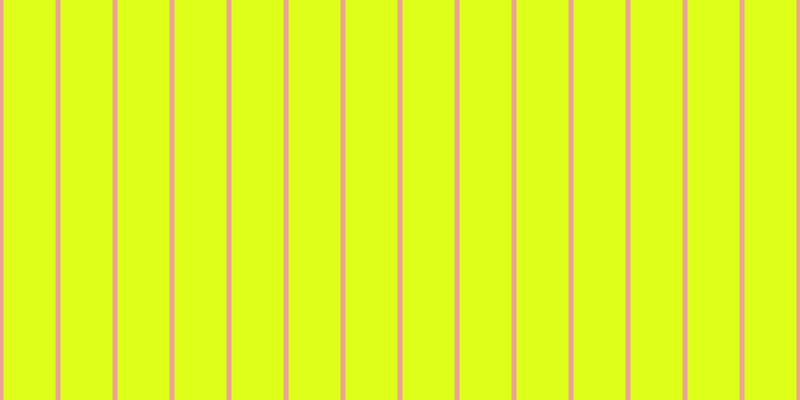 #deff1a, #eba393 vertical lines, five pixels wide, fifty-two pixels apart