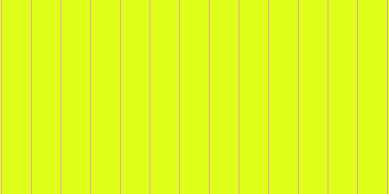 #deff1a, #eba393 vertical lines, two pixels wide, fifty-nine pixels apart