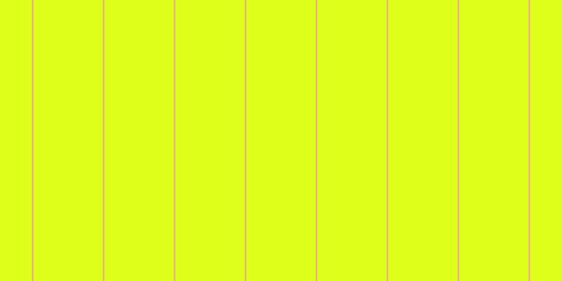#deff1a, #eba393 vertical lines, two pixels wide, ninety-nine pixels apart