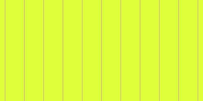 #deff3b, #caa393 vertical lines, two pixels wide, seventy-four pixels apart