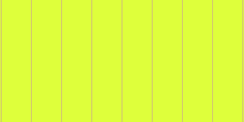#deff3b, #caa393 vertical lines, two pixels wide, ninety-seven pixels apart