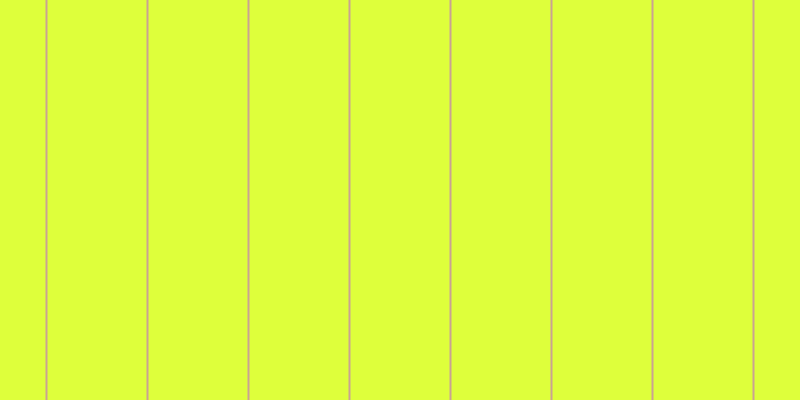 #deff3b, #caa393 vertical lines, two pixels wide, ninety-nine pixels apart