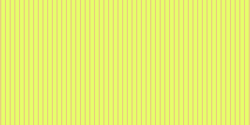 #deff3b (75%), #eba393 vertical lines, two pixels wide, thirteen pixels apart