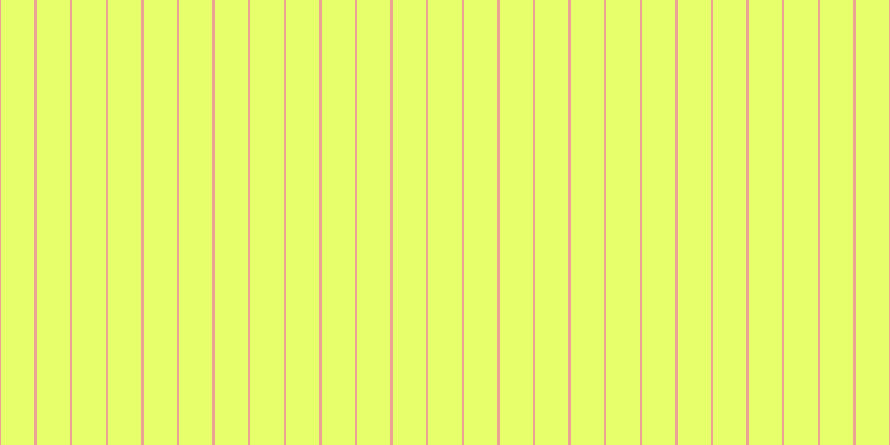 #deff3b (75%), #eba393 vertical lines, two pixels wide, thirty pixels apart