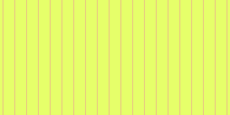 #deff3b (75%), #eba393 vertical lines, two pixels wide, thirty-nine pixels apart