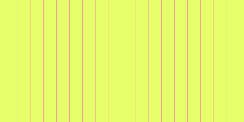 #deff3b (75%), #eba393 vertical lines, two pixels wide, forty-one pixels apart