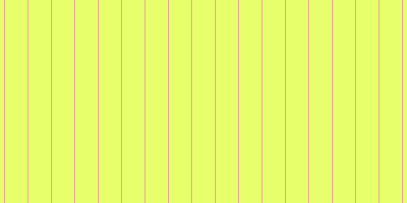 #deff3b (75%), #eba393 vertical lines, two pixels wide, forty-four pixels apart