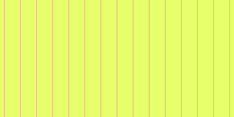 #deff3b (75%), #eba393 vertical lines, two pixels wide, fifty-three pixels apart