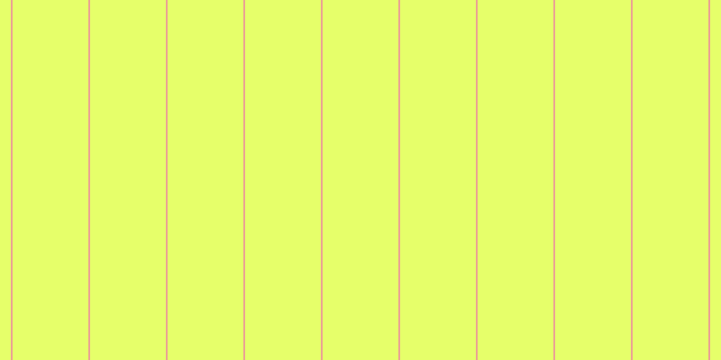 #deff3b (75%), #eba393 vertical lines, two pixels wide, eighty-four pixels apart