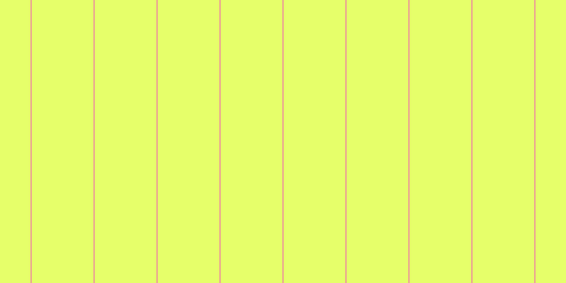 #deff3b (75%), #eba393 vertical lines, two pixels wide, eighty-seven pixels apart