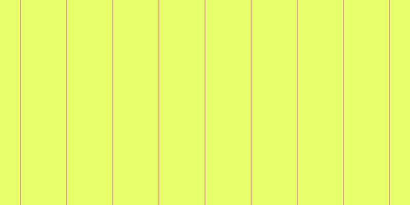 #deff3b (75%), #eba393 vertical lines, two pixels wide, eighty-eight pixels apart