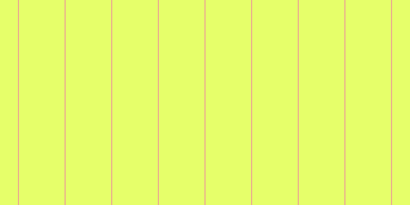 #deff3b (75%), #eba393 vertical lines, two pixels wide, eighty-nine pixels apart