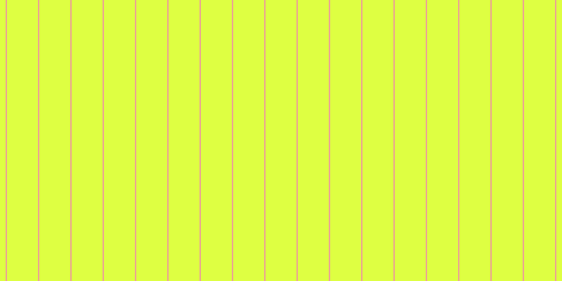 #deff42, #eba393 vertical lines, two pixels wide, forty-four pixels apart
