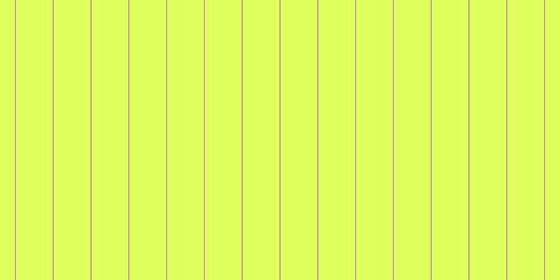 #deff5c, #caa393 vertical lines, two pixels wide, fifty-two pixels apart