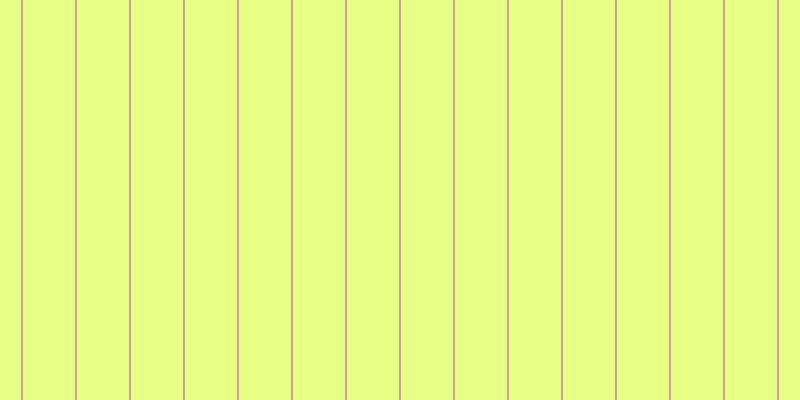 #deff5c (75%), #caa393 vertical lines, two pixels wide, fifty-two pixels apart