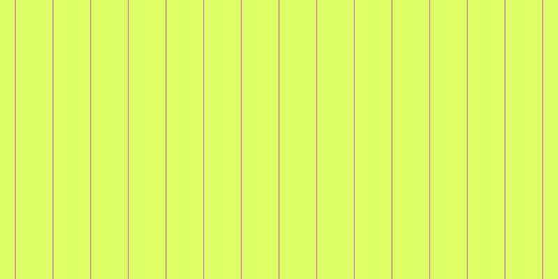 #deff63, #caa393 vertical lines, two pixels wide, fifty-two pixels apart