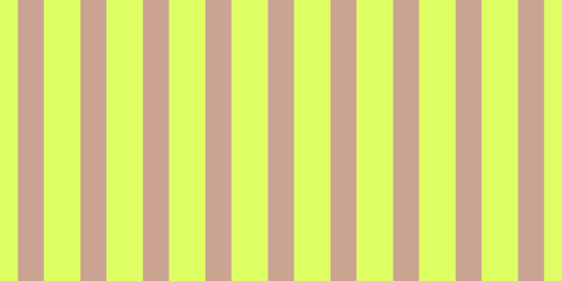 #deff63, #caa393 vertical lines, thirty-seven pixels wide, fifty-two pixels apart