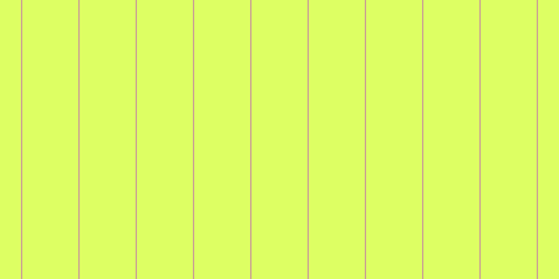 #deff63, #caa393 vertical lines, two pixels wide, eighty pixels apart