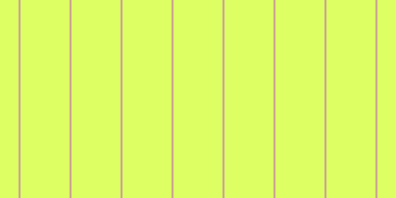 #deff63, #caa393 vertical lines, four pixels wide, ninety-nine pixels apart