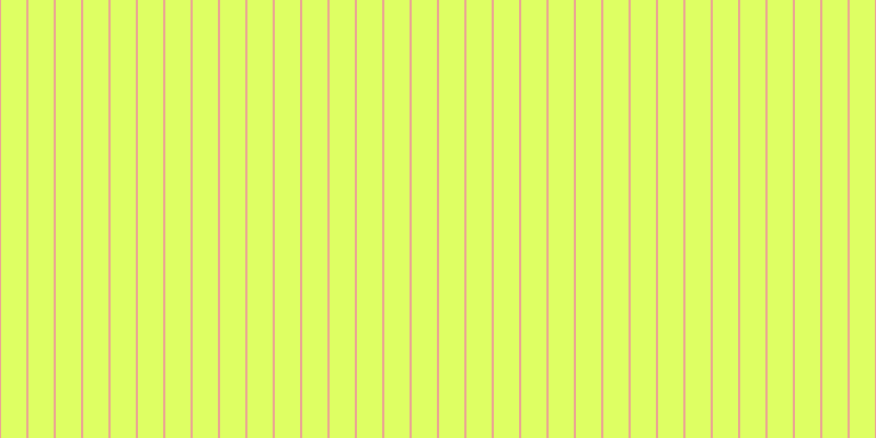#deff63, #eba393 vertical lines, two pixels wide, twenty-three pixels apart