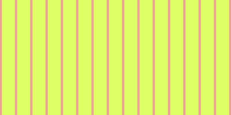 #deff63, #eba393 vertical lines, eight pixels wide, forty-five pixels apart