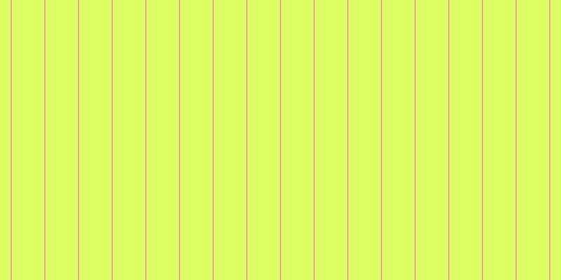 #deff63, #eba393 vertical lines, two pixels wide, forty-six pixels apart