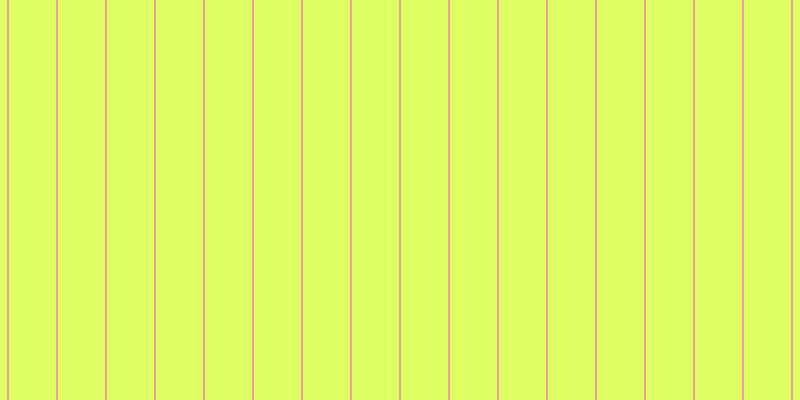 #deff63, #eba393 vertical lines, two pixels wide, forty-seven pixels apart