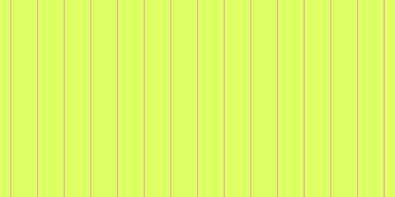 #deff63, #eba393 vertical lines, two pixels wide, fifty-two pixels apart