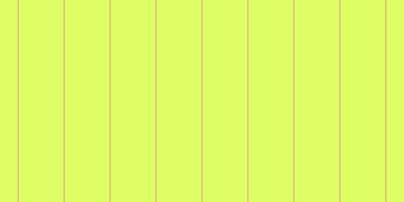 #deff63, #eba393 vertical lines, two pixels wide, eighty-nine pixels apart